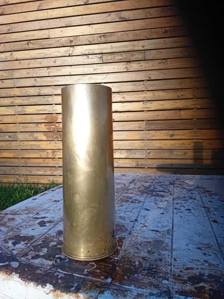 Obus huls ww2 25 pounder Groot britange, Verzamelen, Ophalen of Verzenden