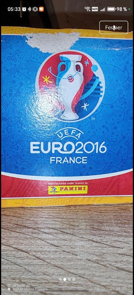 Carte panini euro 2016, Verzamelen, Stickers, Zo goed als nieuw, Overige typen, Ophalen of Verzenden