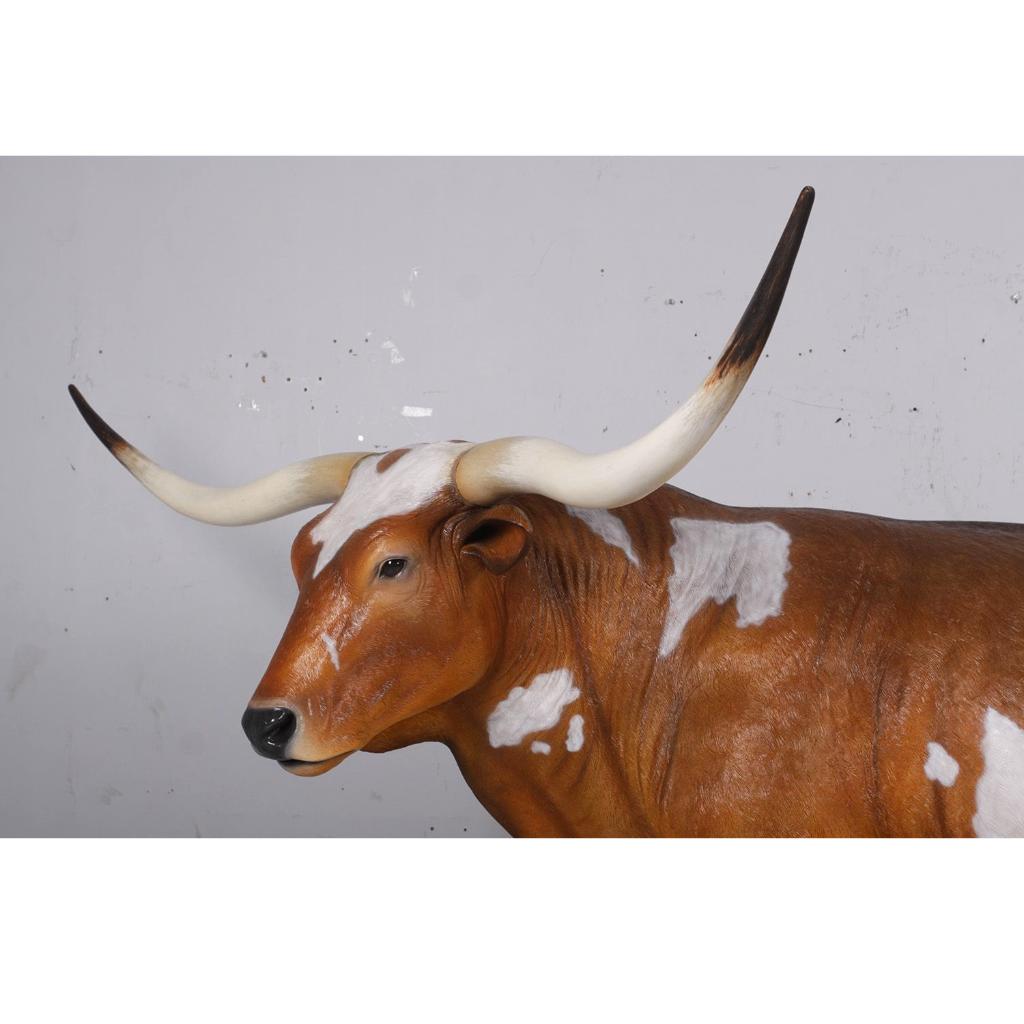 Bull Texas Longhorn beeld – Stier Lengte 288 cm, Ophalen, Nieuw