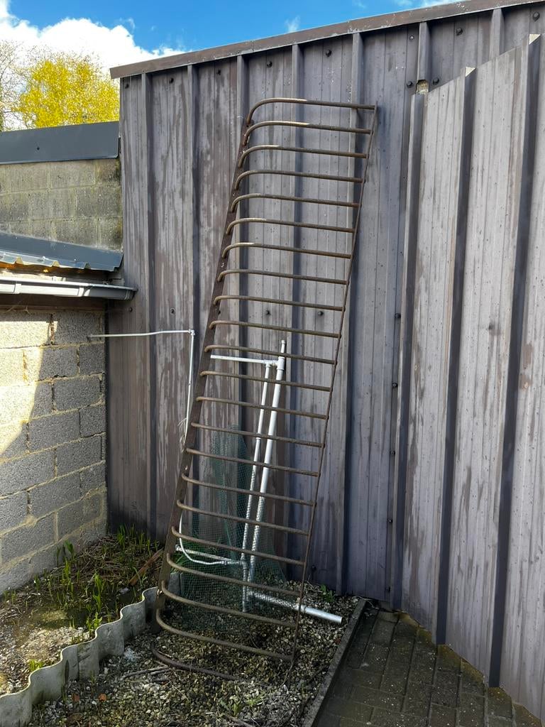 Gietijzeren rat, Ophalen, Gebruikt, IJzer