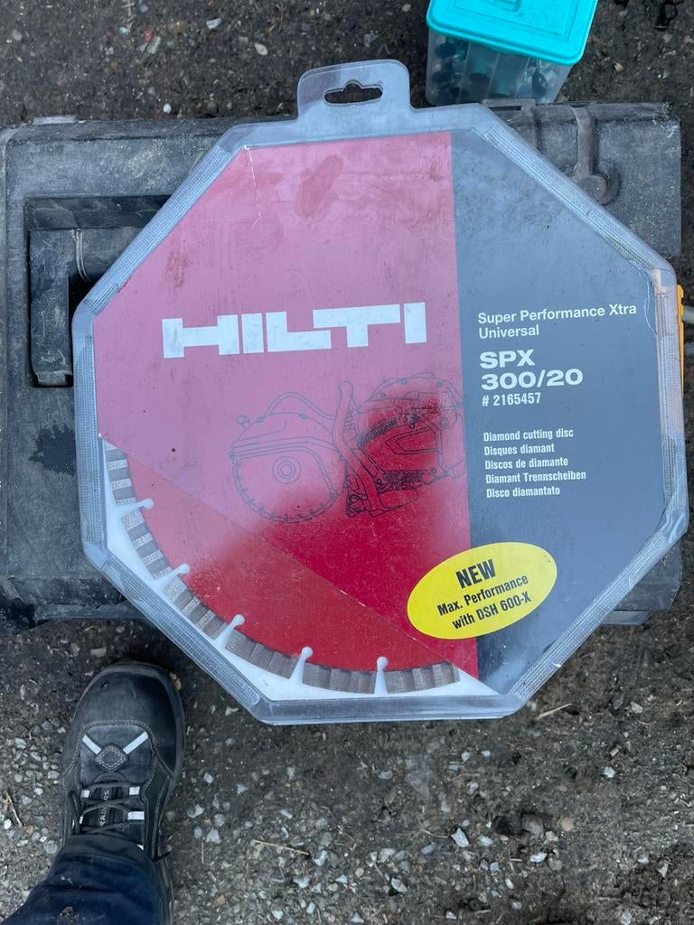 Hilti diamantschijf, Enlèvement, Comme neuf