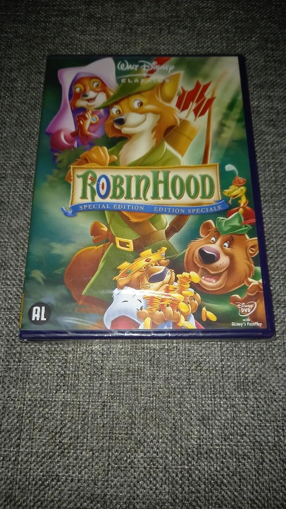 DVD Robin Hood – Nieuw, Cd's en Dvd's, Ophalen of Verzenden, Nieuw in verpakking