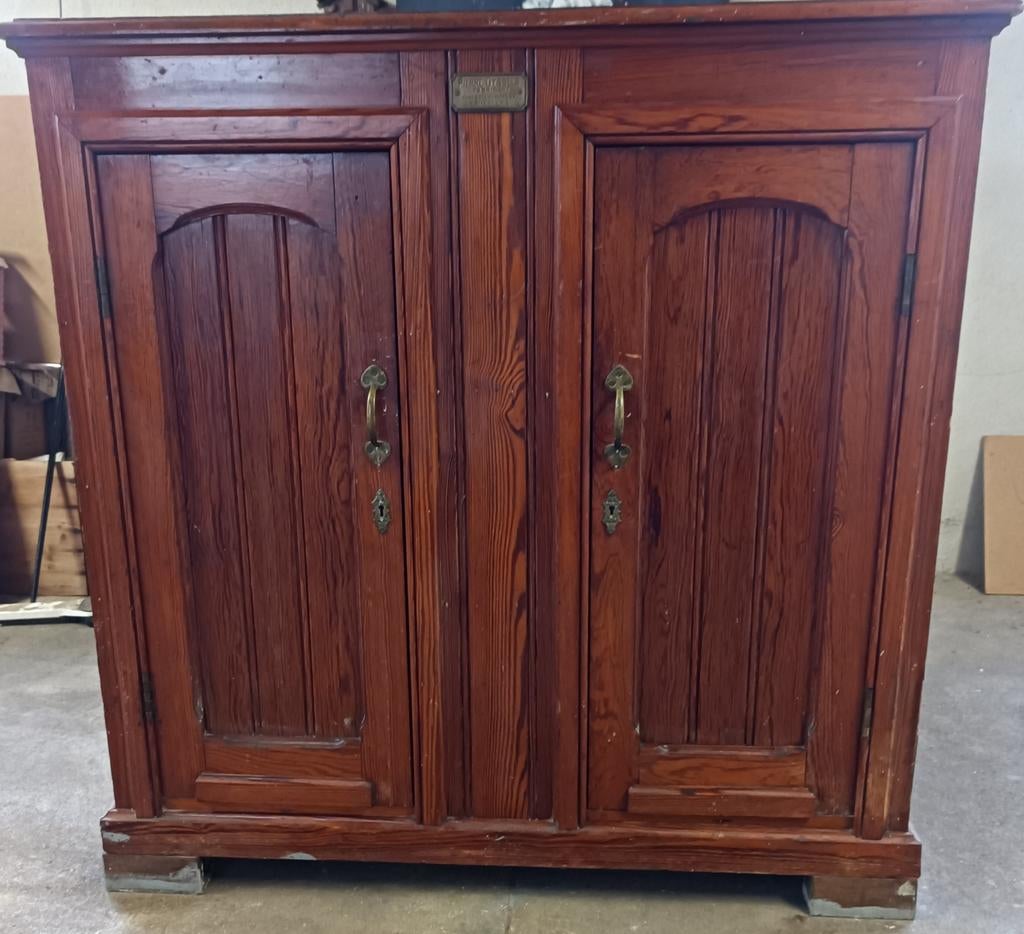 Meuble de rangement Pierre Gyssels, Enlèvement