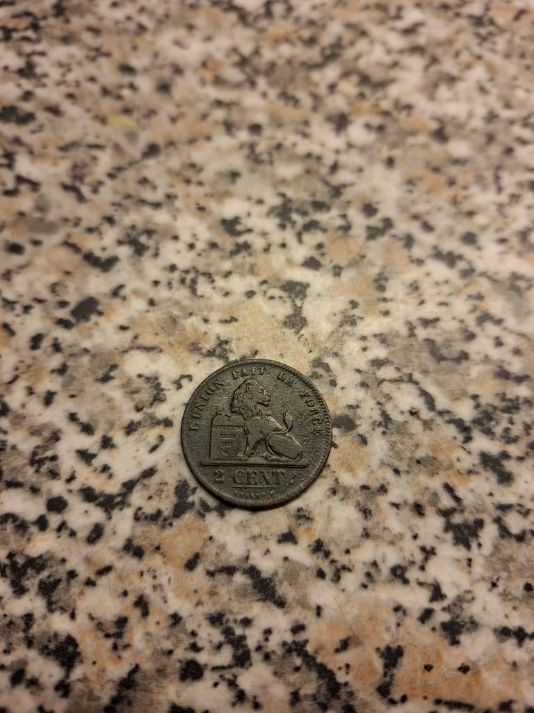 2 cents 1836 pour la version incomplète T, Enlèvement