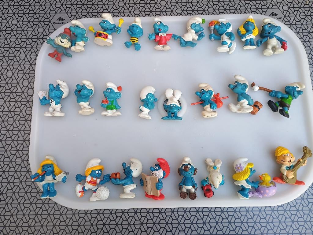 Verschillende Schleich Smurfen aan € 4,50, Ophalen of Verzenden, Gebruikt, Verschillende Smurfen, Poppetje, Figuurtje of Knuffel
