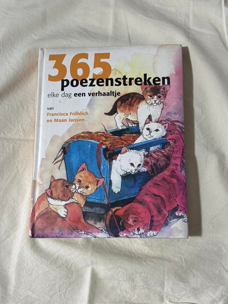 Boek - 365 poezenstreken, Boeken, Ophalen of Verzenden, Zo goed als nieuw