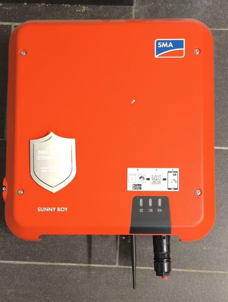 SMA Omvormer Sunny Boy SB5.0 5000W, Ophalen, Zo goed als nieuw, Compleet systeem, 200 wattpiek of meer