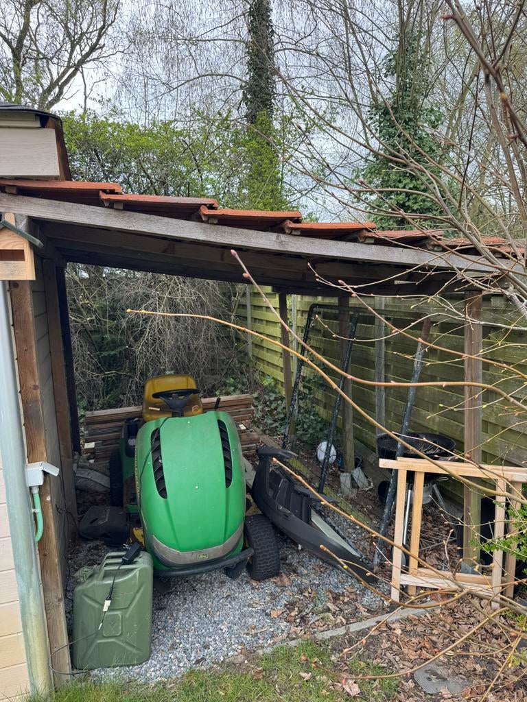 Afdakje 3,5 x 2,5, Tuin en Terras, Ophalen, Gebruikt, Overige typen