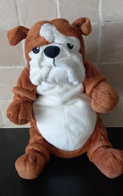 Knuffel Bulldog hond, Ophalen of Verzenden, Zo goed als nieuw, Hond