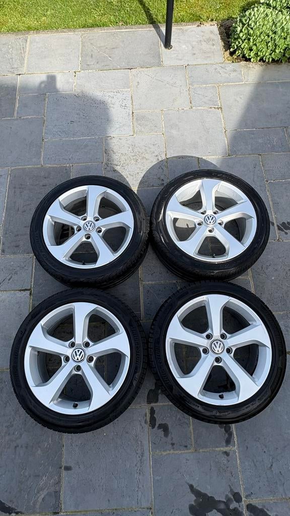 Vw 17 inch velgen, Auto-onderdelen, Banden en Velgen, Ophalen, 17 inch, Velg(en)