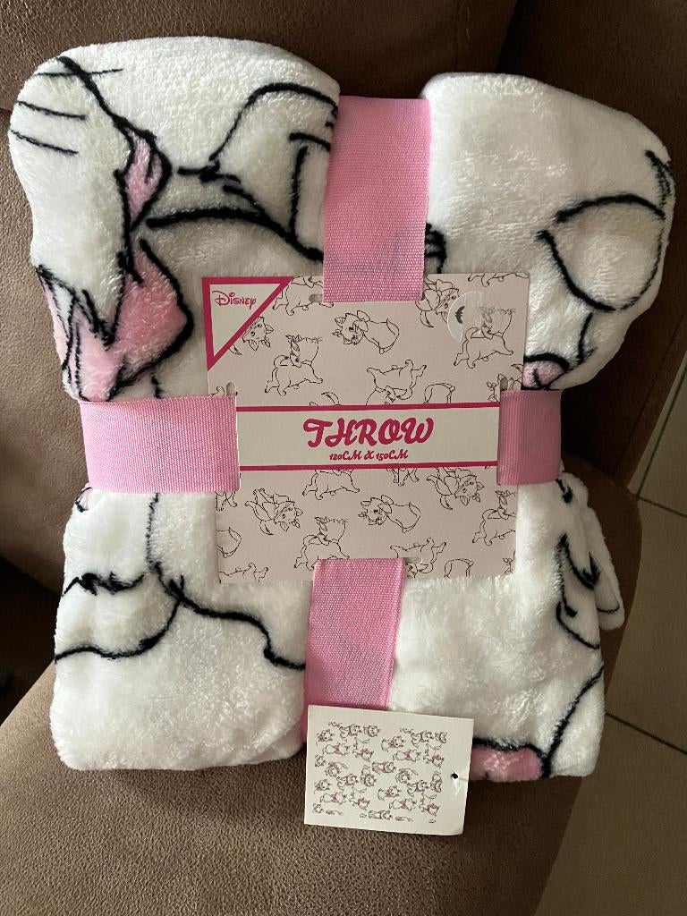 Nieuwe Marie ( De aristokatten) deken 120 x 150 cm, Ophalen of Verzenden, Nieuw, Deken