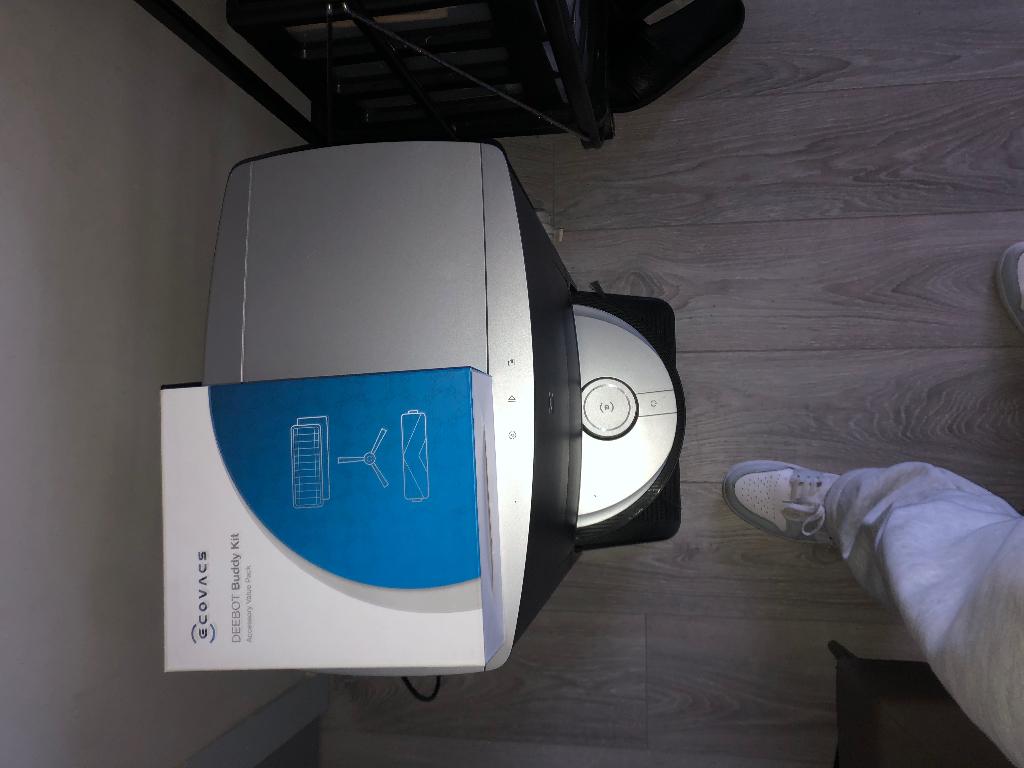 Ecovacs omni 1x robot aspirateur, Electroménager, Aspirateur, Réservoir, Comme neuf, Enlèvement