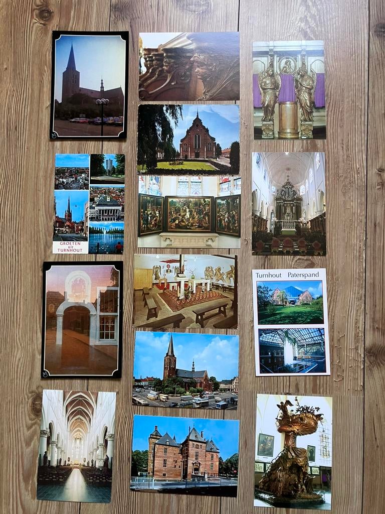 Turnhout - Lot 14 postkaarten, Ophalen