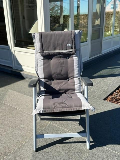 Hartman tuinstoelen + ligzetel, Ophalen, Zo goed als nieuw, Verstelbaar