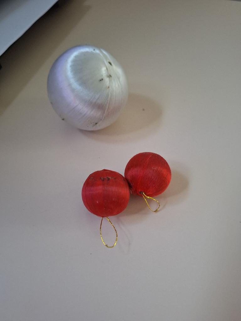 kerstballetjes touwtje  vintage, Ophalen of Verzenden, Zo goed als nieuw