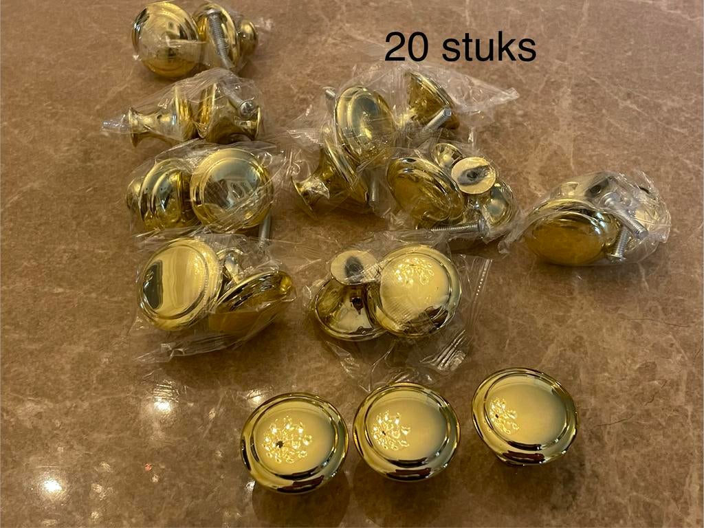 Nieuwe kastknoppen handgrepen 20 stuks, Enlèvement, Comme neuf