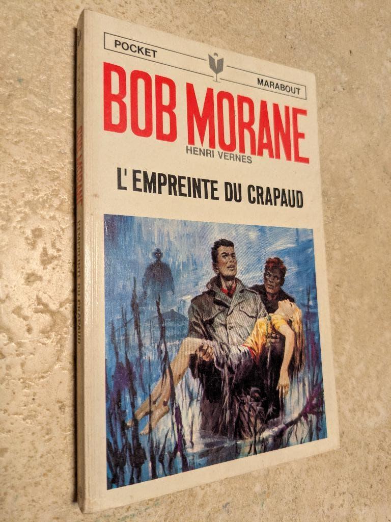 Bob Morane (L'empreinte du crapaud)., Envoi, Comme neuf, H. Vernes.