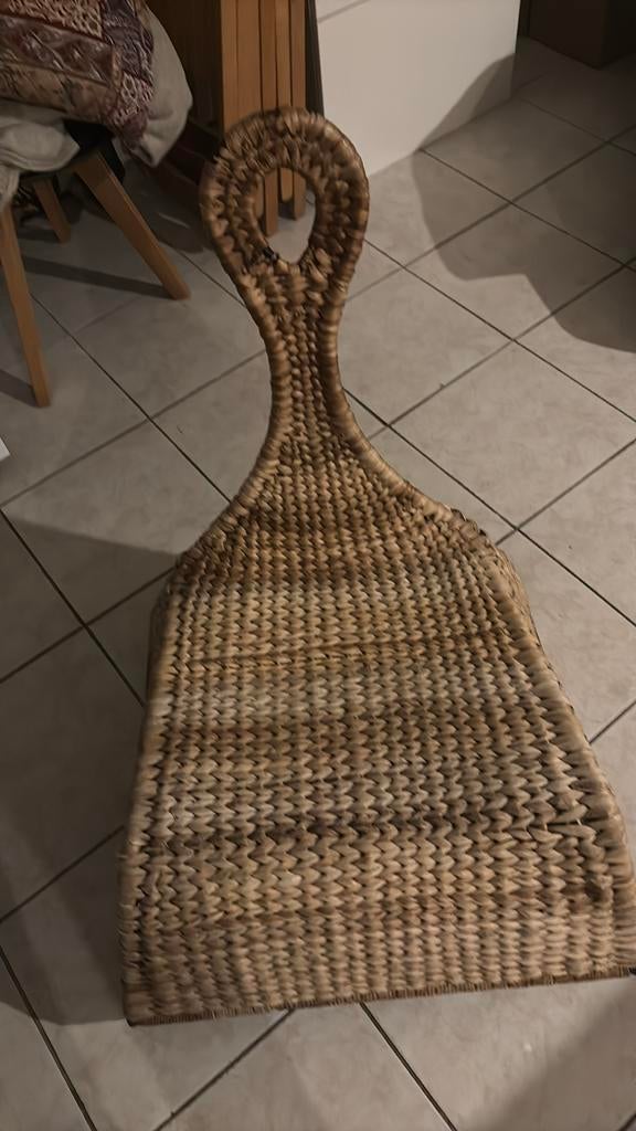 fauteuil en rafia, Maison & Meubles, Enlèvement