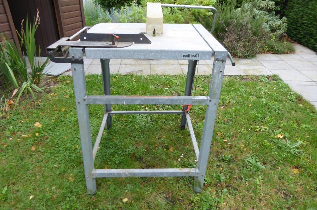 Zaagtafel Wolfcraft, Doe-het-zelf en Bouw, Ophalen, Gebruikt, 70 tot 120 cm