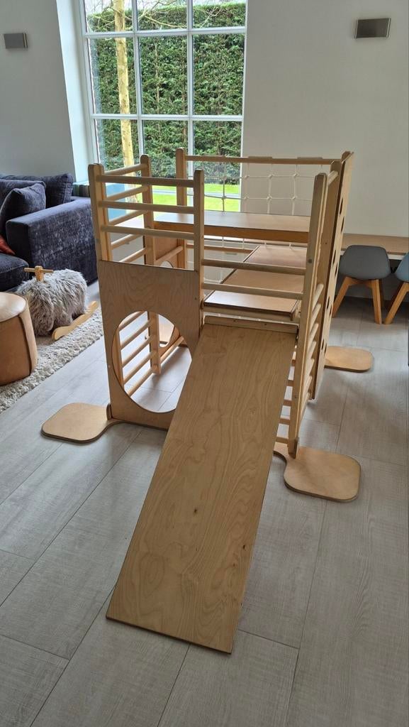 Tour d'escalade en bois, Enfants & Bébés, Enlèvement, Comme neuf, Autres types