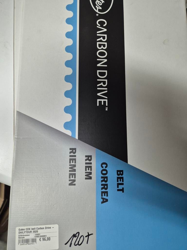 Carbon riem speed Pedelec 120 T, Fietsen en Brommers, Ophalen of Verzenden