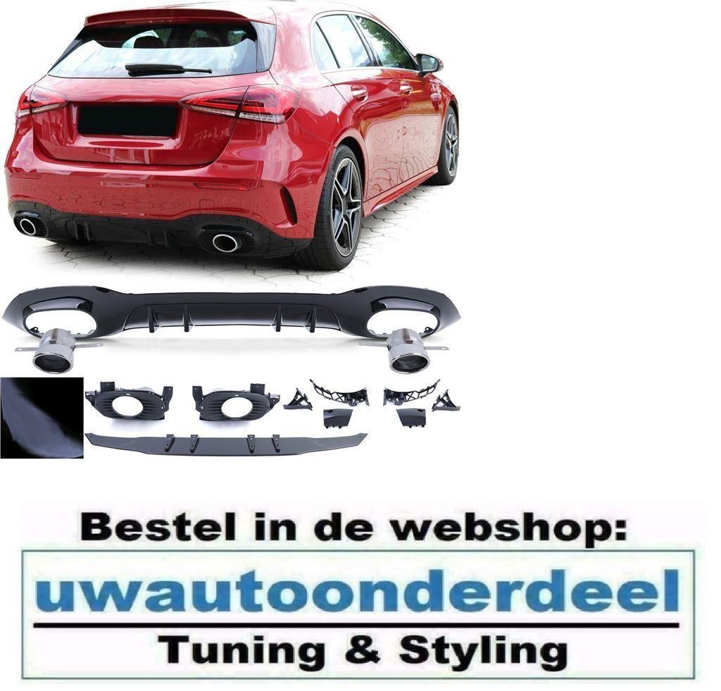 A35 AMG Look Chrome Uitlaat Voor Mercedes A Klasse W177, Verzenden