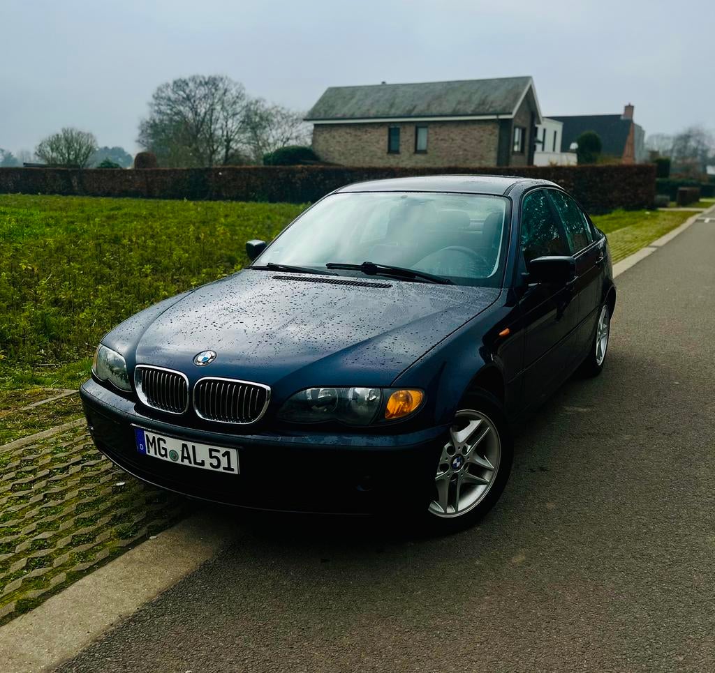Auto BMW E46 318, Auto's, 4 deurs, Achterwielaandrijving, Zwart, Cruise Control