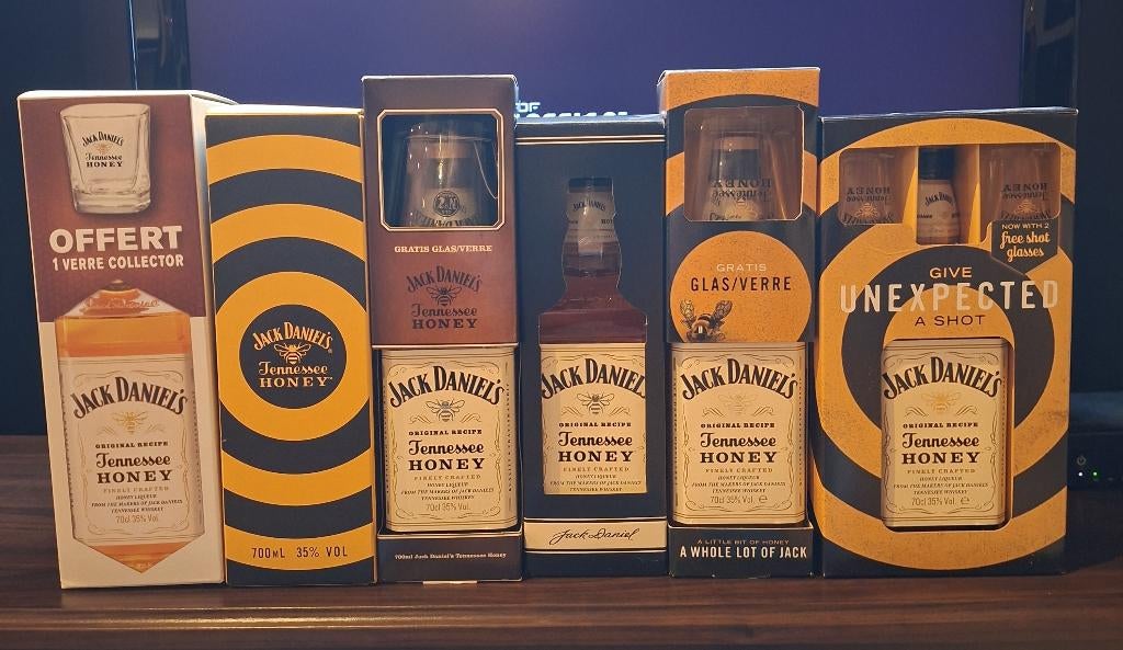 Jack Daniel's Honey boîte carton, Collections, Collections Autre, Neuf, Enlèvement