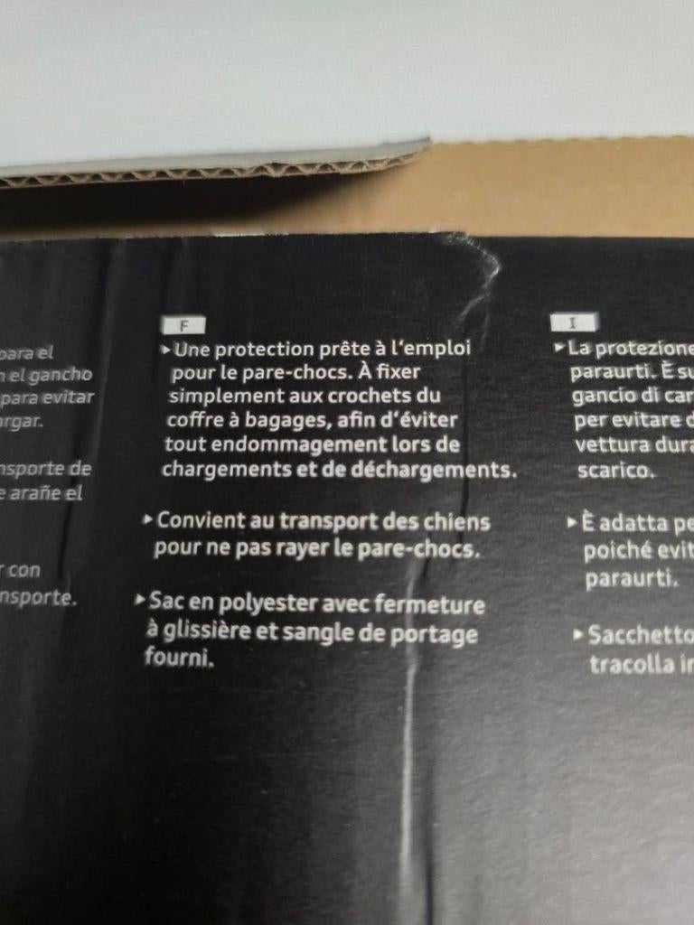AUDI protection de seuil de coffre, Ophalen, Nieuw