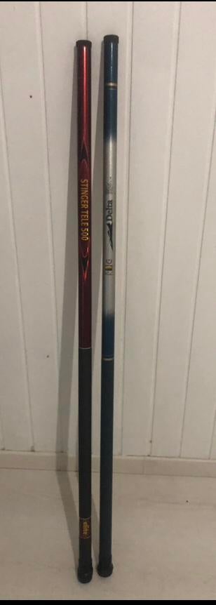 Cannes pour pêche aux coup., Enlèvement, Utilisé, Ligne fixe