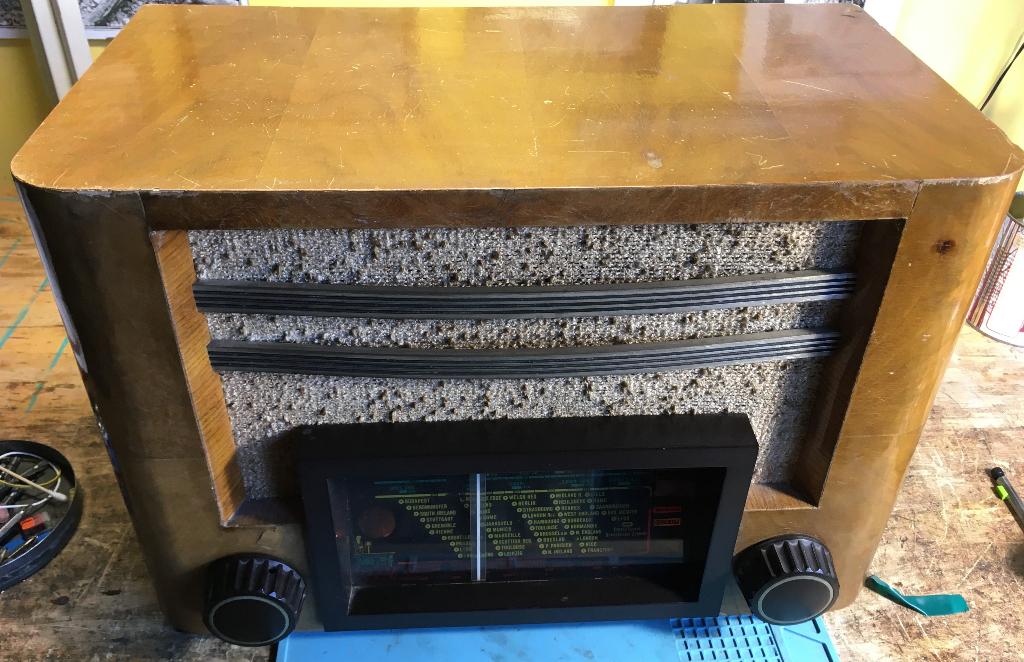 Ancienne radio TSF SBR B1348 années 30, TV, Hi-fi & Vidéo, Radios, Enlèvement, Utilisé, Radio