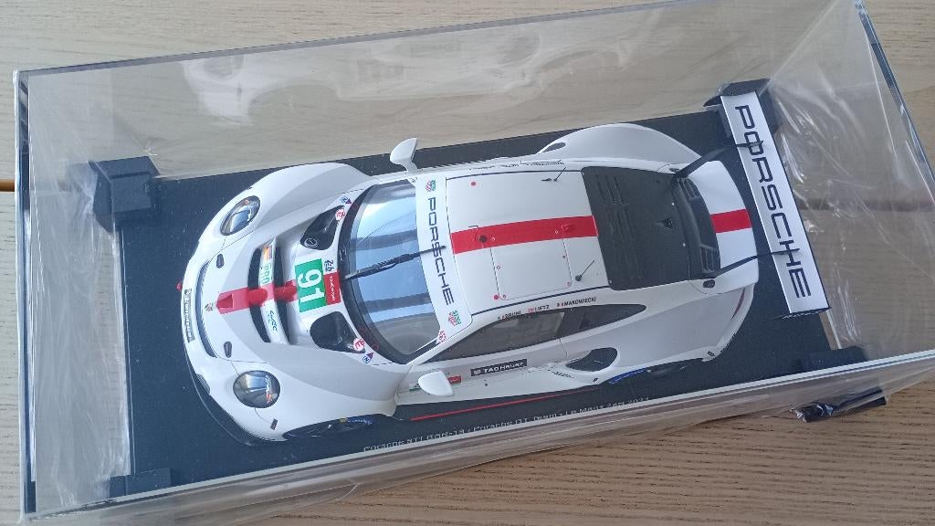 Porsche 911 RSR Spark 1:18, Hobby & Loisirs créatifs, Voitures miniatures | 1:18, Enlèvement ou Envoi, Neuf, Voiture