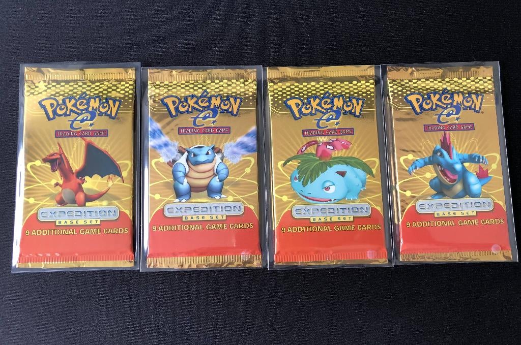 Expedition base booster packs sealed artset, Ophalen of Verzenden, Nieuw, Booster