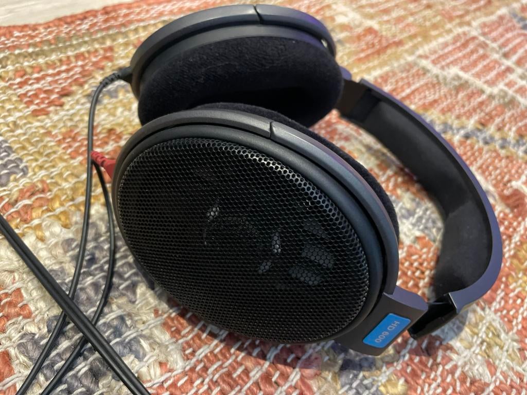 Sennheiser HD 600 koptelefoon, Audio, Tv en Foto, Hoofdtelefoons, Ophalen, Zo goed als nieuw, Sennheiser