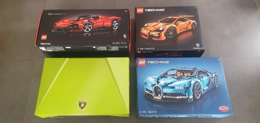 Set Lego Technic superauto's met porsche 42056, sealed, Kinderen en Baby's, Speelgoed | Duplo en Lego, Ophalen of Verzenden, Nieuw