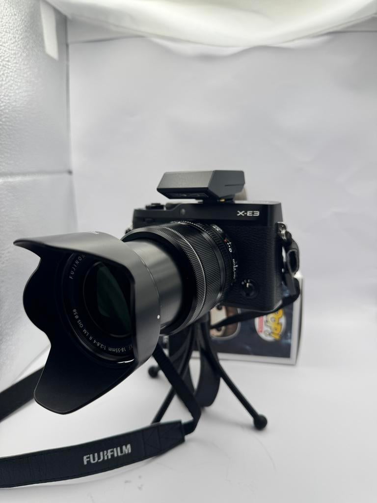 Fujifilm X-E3 MirrorlessCamera+XF 18-55mm f/2.8-4 Lens Kit, Ophalen of Verzenden, Zo goed als nieuw