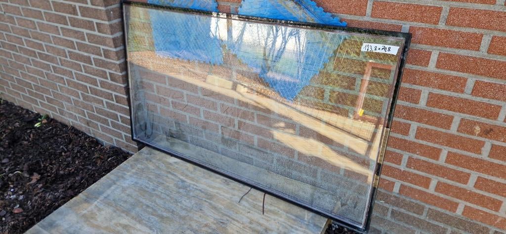 Double vitrage (HR) Glaverbel Thermobel, Bricolage & Construction, Vitres, Châssis & Fenêtres, Enlèvement, Utilisé, Double vitrage