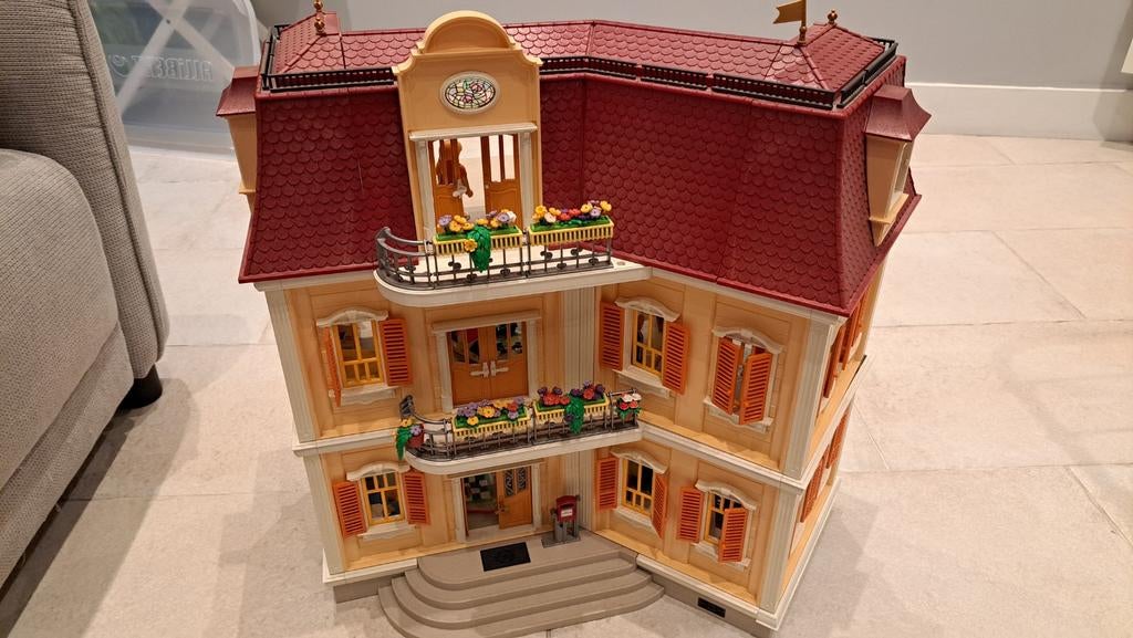 Playmobil herenhuis met alle kamers, Ophalen
