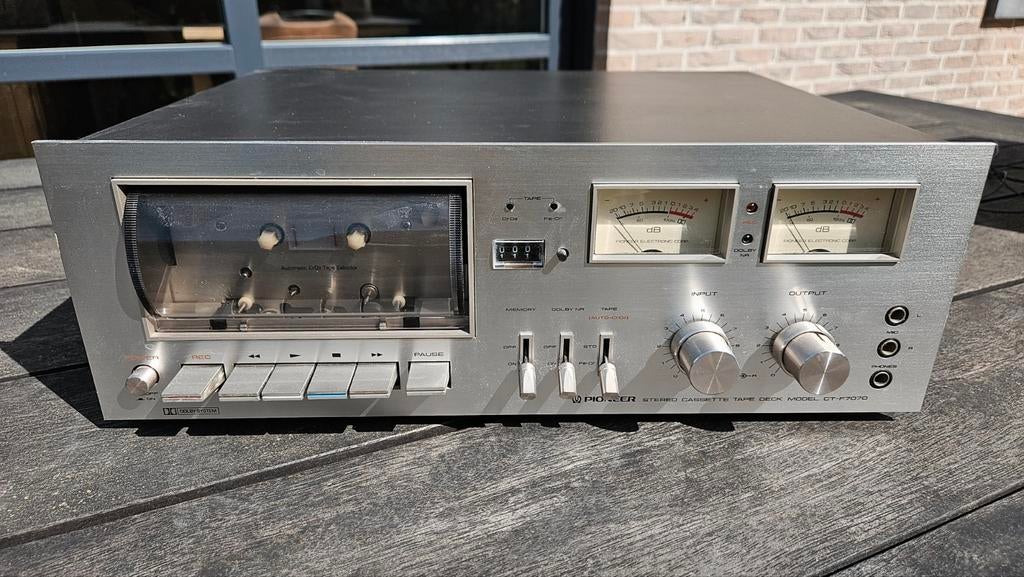 Deck cassette PIONEER CT-F7070, Enlèvement