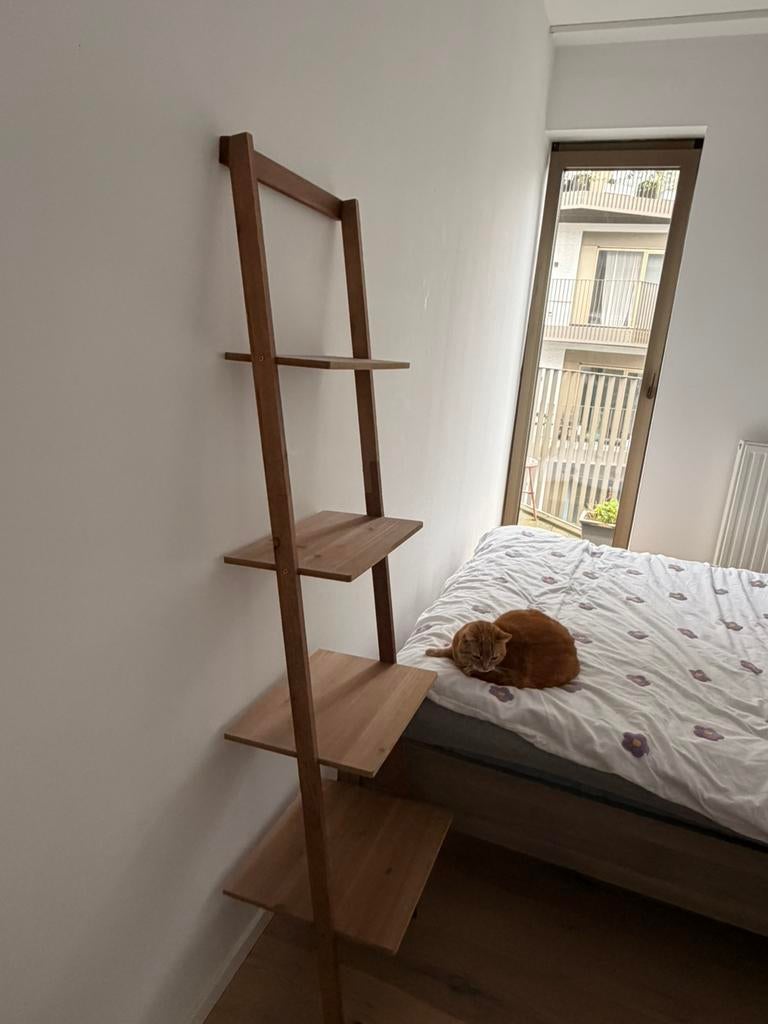 Houten rek, Huis en Inrichting, Kasten | Boekenkasten, Ophalen, Gebruikt