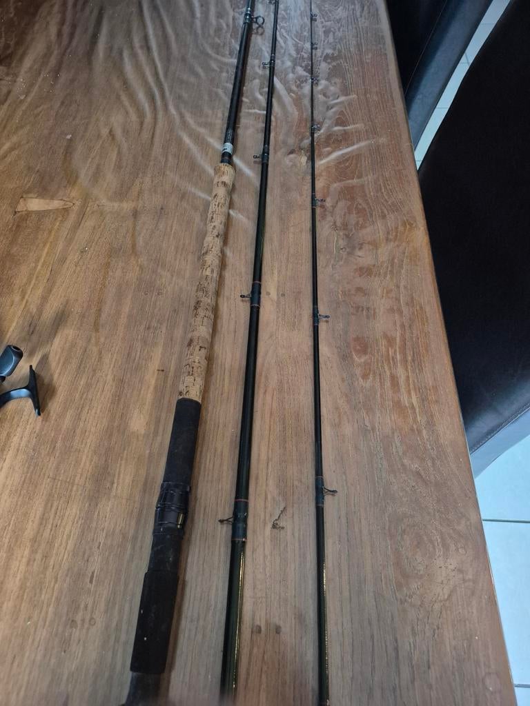 Canne à allumette en carbone 360, Enlèvement, Moulinet