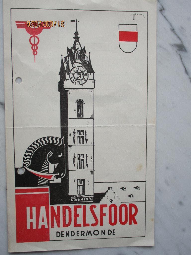 Handels en landbouwfoor Dender en Schelde Dendermonde 1949, Verzenden