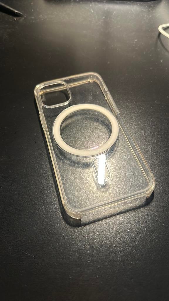 iPhone 12 mini - étui avec MagSafe - transparent, Télécoms, Enlèvement, Utilisé, IPhone 12 Mini