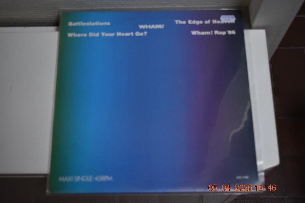 LP : Wham ! Rap 86 (Maxi Single 45 RPM) (Synt Pop), Cd's en Dvd's, Vinyl | Pop, Ophalen of Verzenden, Gebruikt