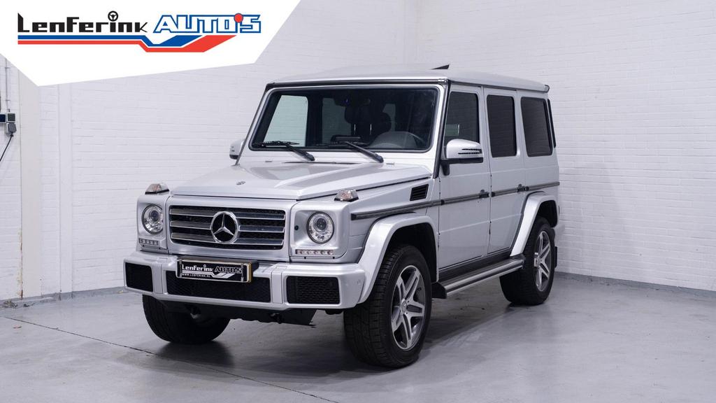 Mercedes-Benz G 500 Harman Kardon Schuifdak Navi Camera Appl, Automaat, Zwart, G-Klasse, Bedrijf