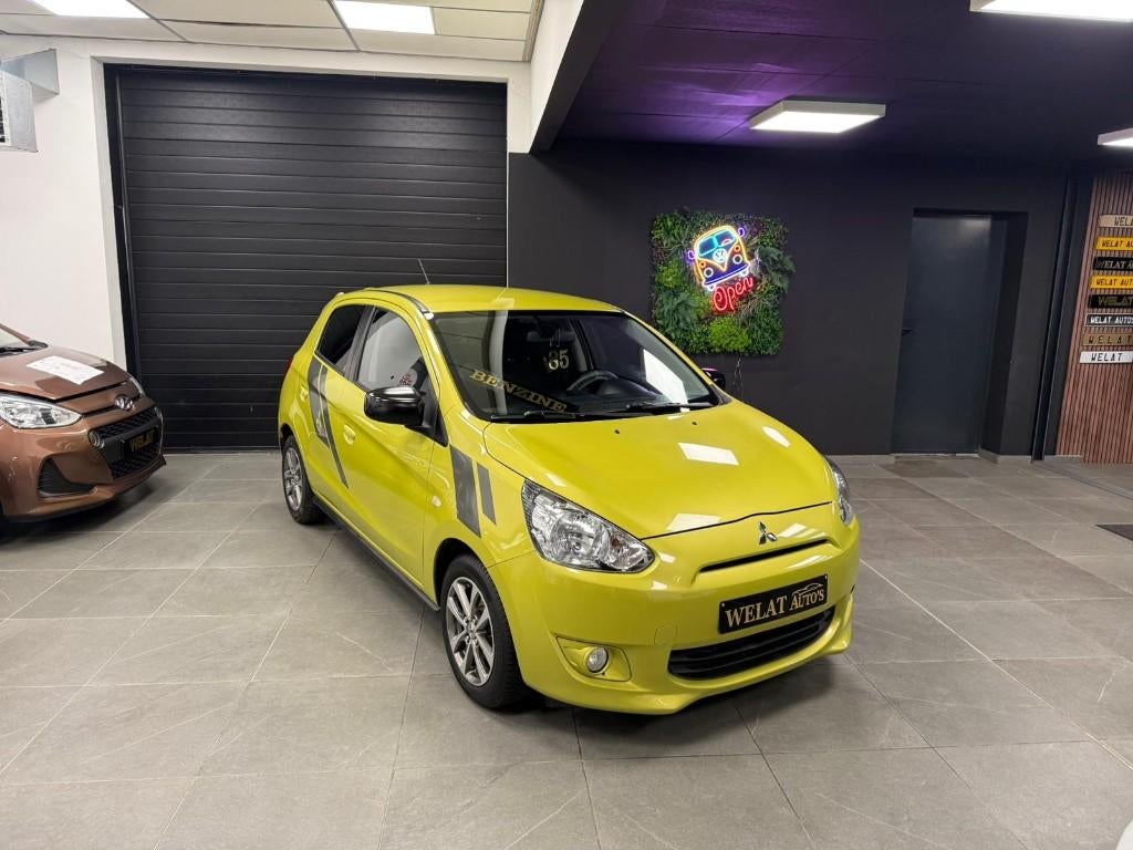 MITSUBISHI SPACESTAR 2015 1.2 BENZINE/ EURO 6 / 141.000KM, Auto's, Bluetooth, Bedrijf, 80 kW, Groen