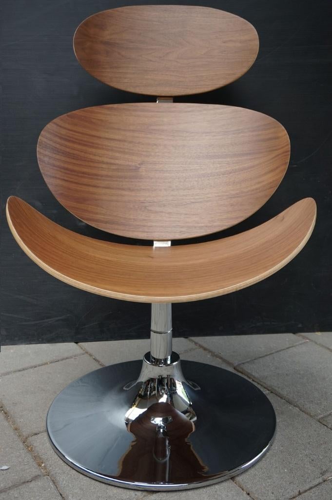 Fauteuil Deens design van Dan-Form 'Çurve', Ophalen, Zo goed als nieuw, Hout