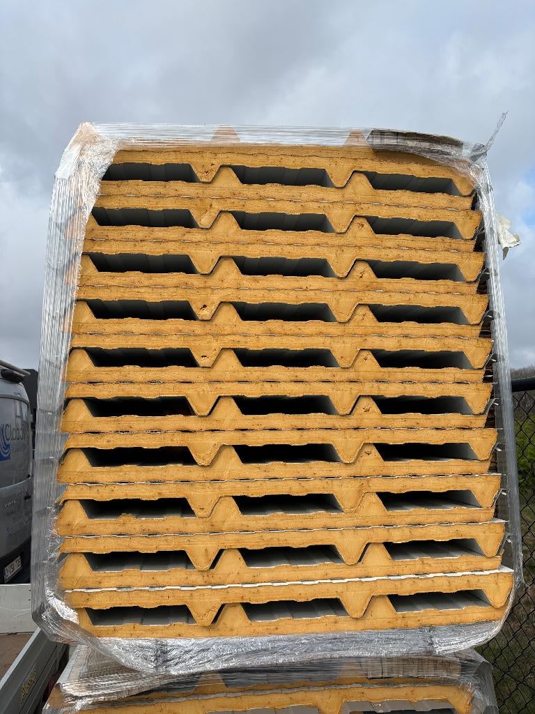 sandwichpanelen - dakplaten, Ophalen, Nieuw, Metaal, Dakplaat of Dakpanplaat