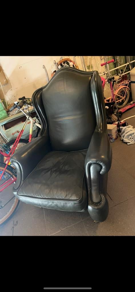 Gratis toffe vintage zetel wegens plaatsgebrek, Huis en Inrichting, Ophalen, Zo goed als nieuw