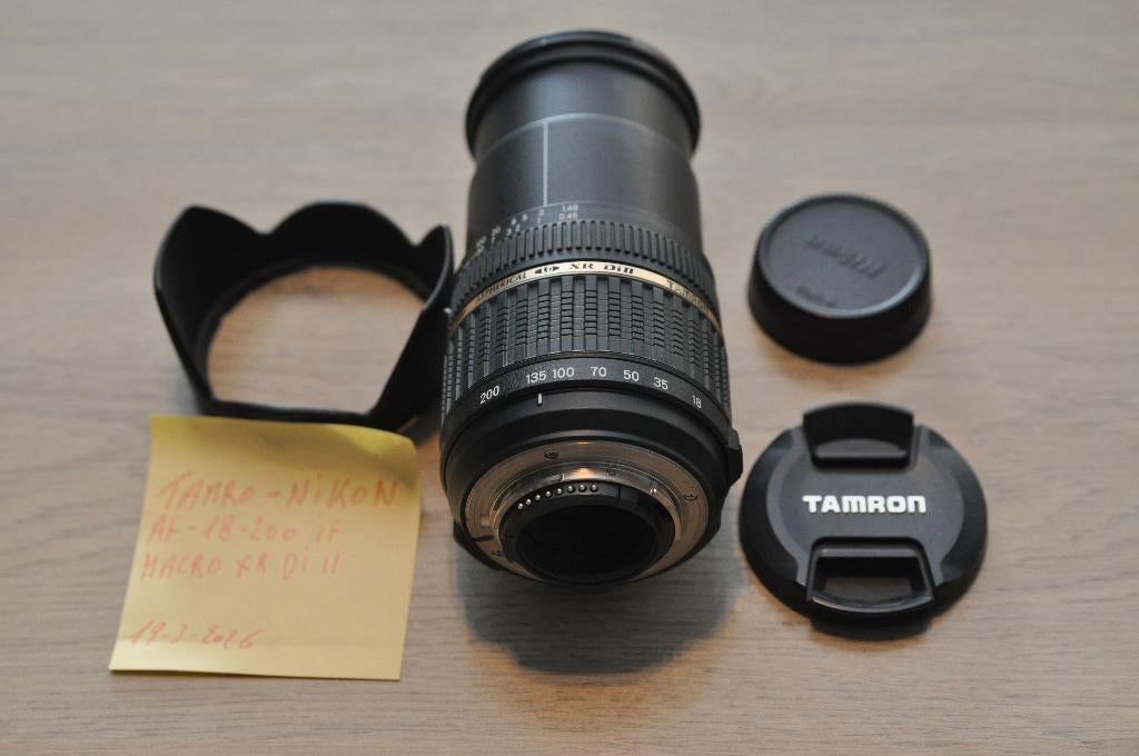 tamron voor nikon af 18-200 xr di2 ld, Ophalen of Verzenden, Zo goed als nieuw, Spiegelreflex, Nikon